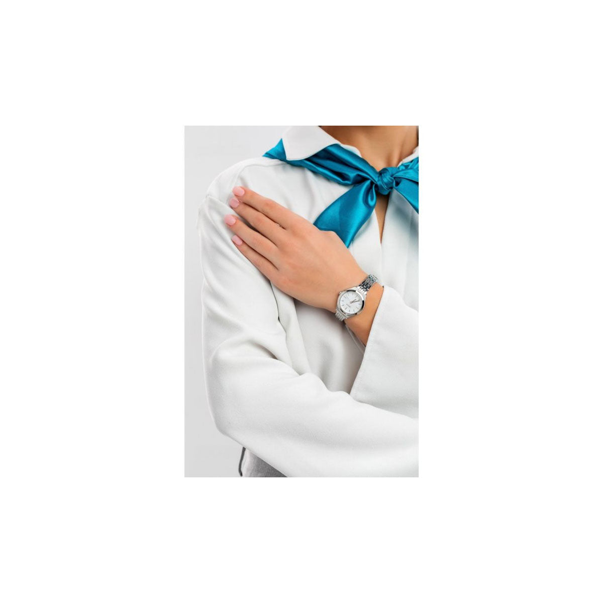 DKNY NY2976 Parsons Women’s Watch 28mm Silver