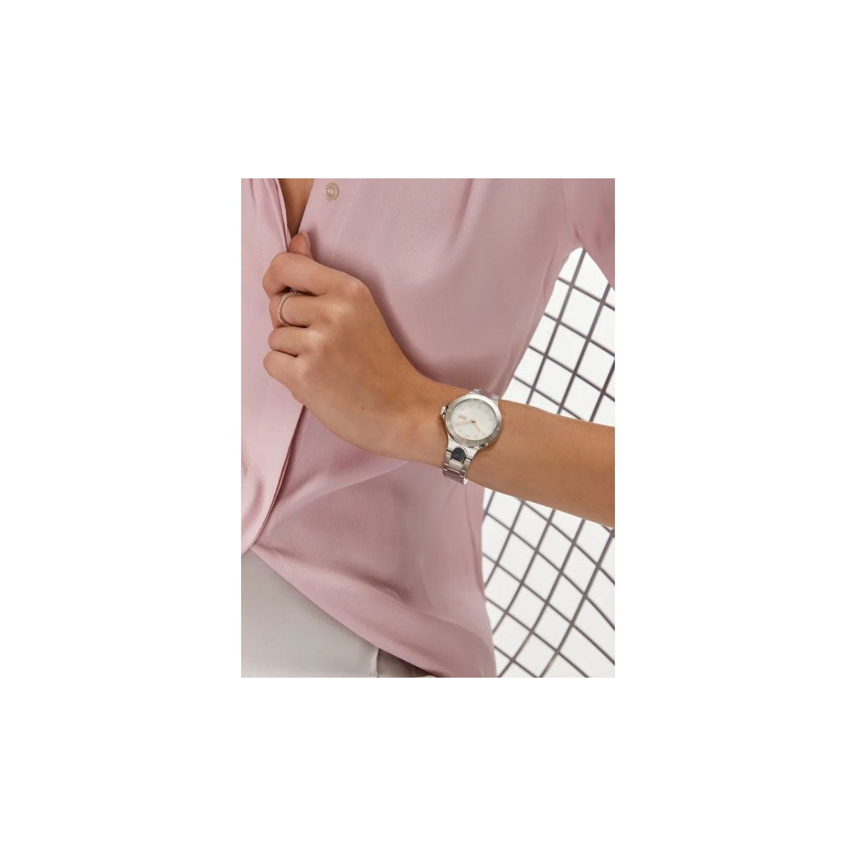 DKNY NY6641 Women’s Watch 36 Mm Silver