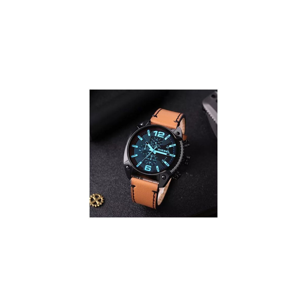 Diesel DZ4482 Men’s Watch 49 Mm Brown