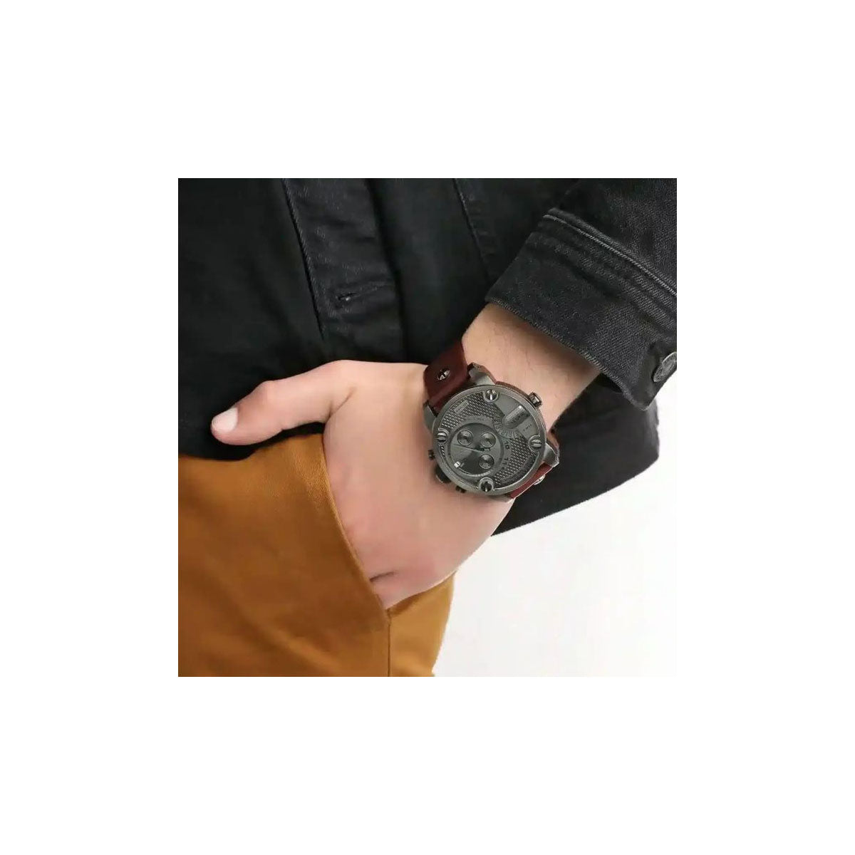 Diesel DZ7258 Men's Watch 51mm Brown