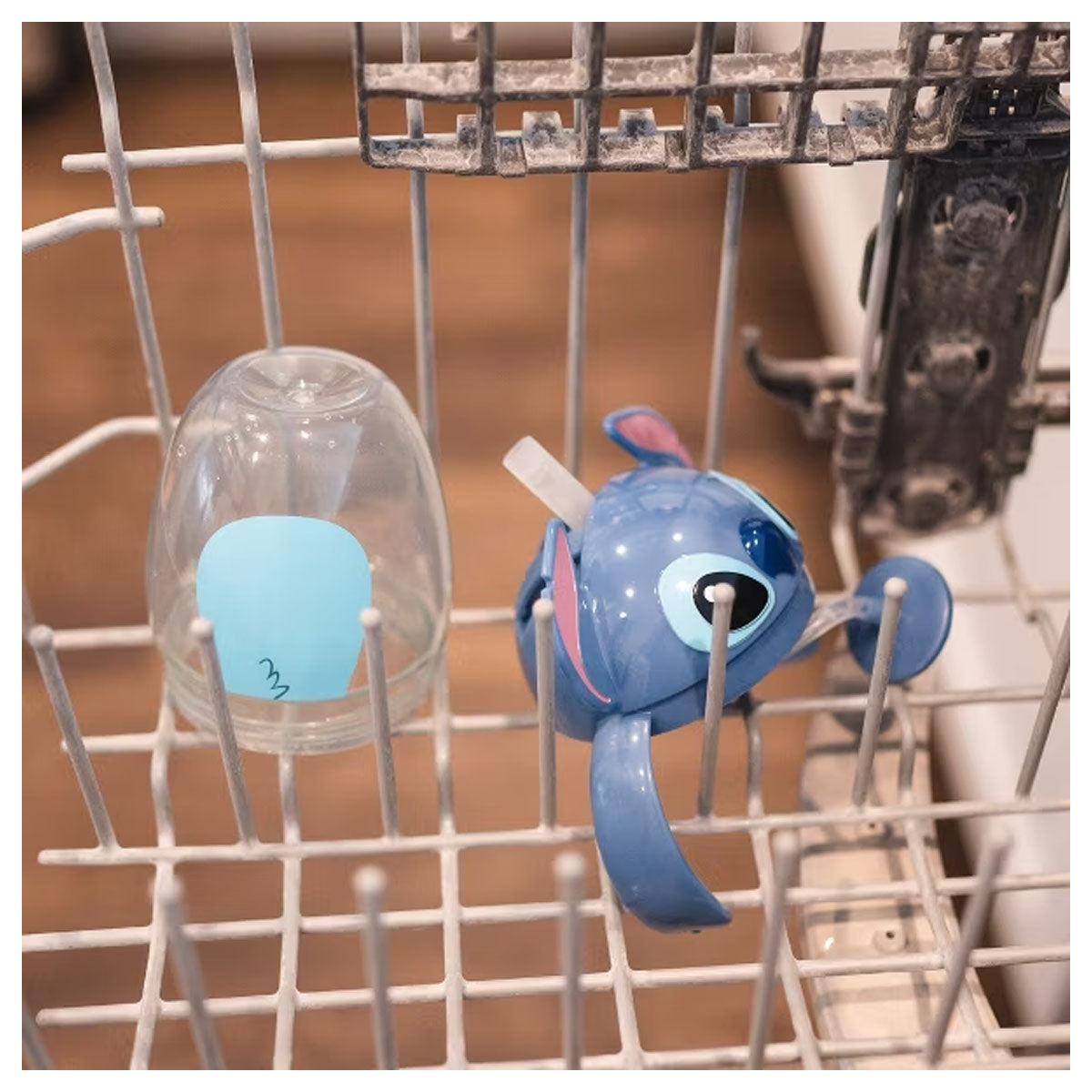 The First Year Disney Stitch Weighted Straw Trainer Cup