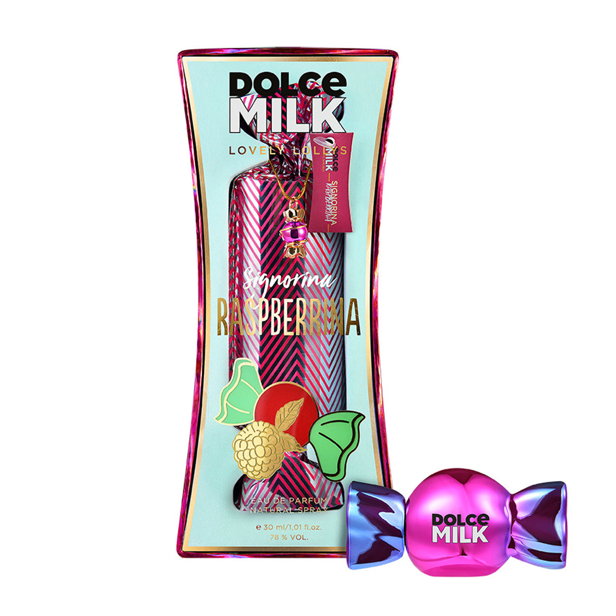 Dolce Milk Eau De Parfum Lovely Lollys Signorina Raspberrina 30ml