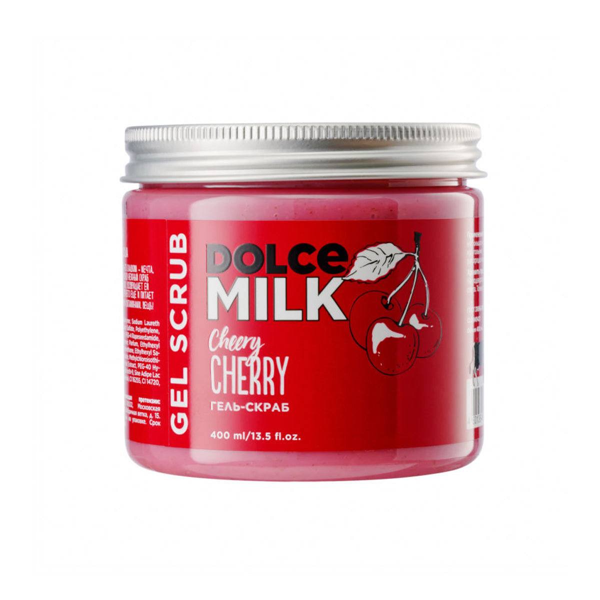 Dolce Milk Shower Gel Scrub Cheery Cherry 400ml