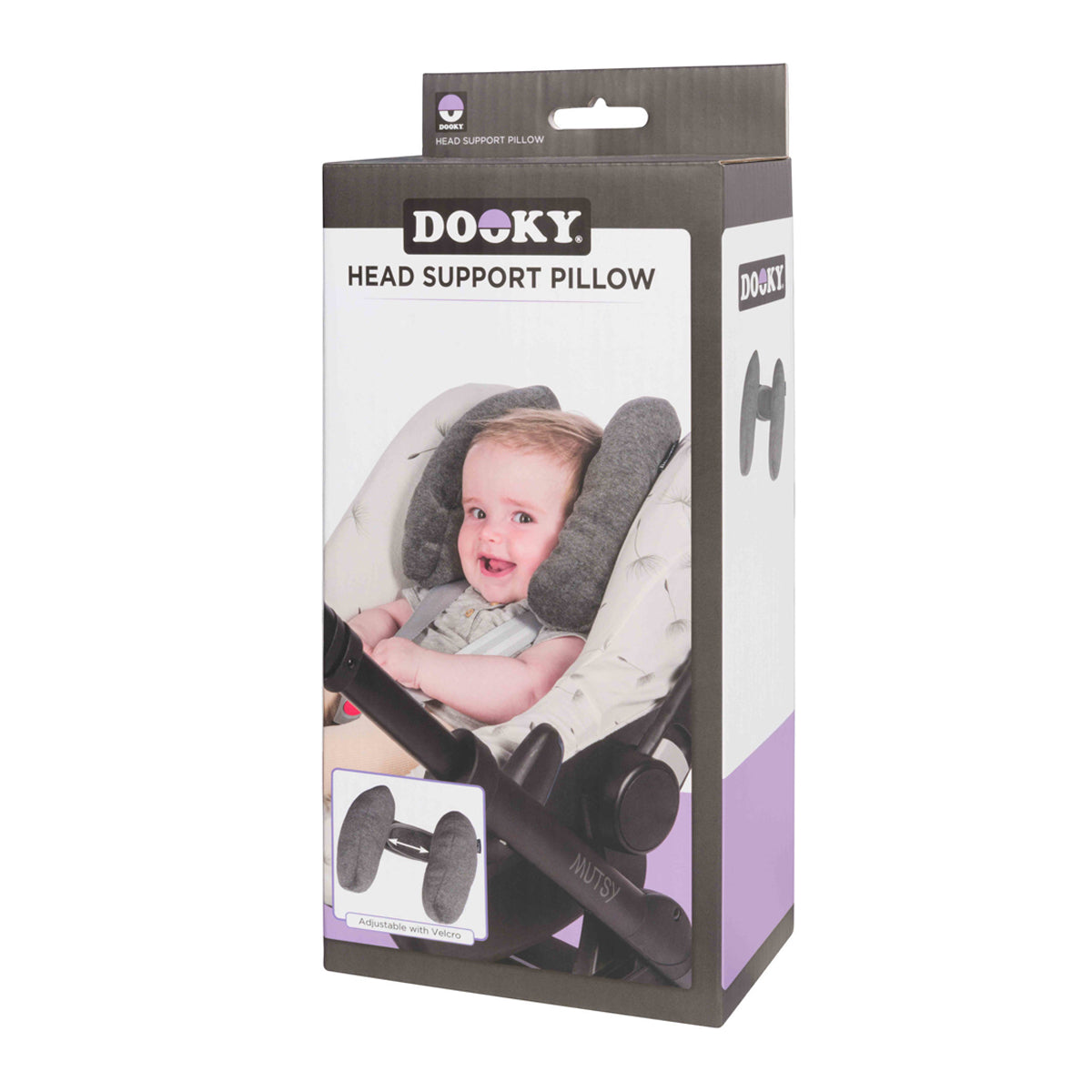 Dooky Head Support Pillow Grey