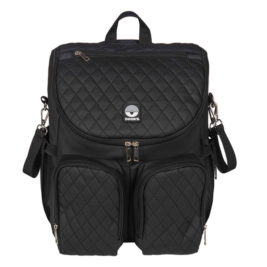 Dooky Diaper Backpack 2 In 1 Black