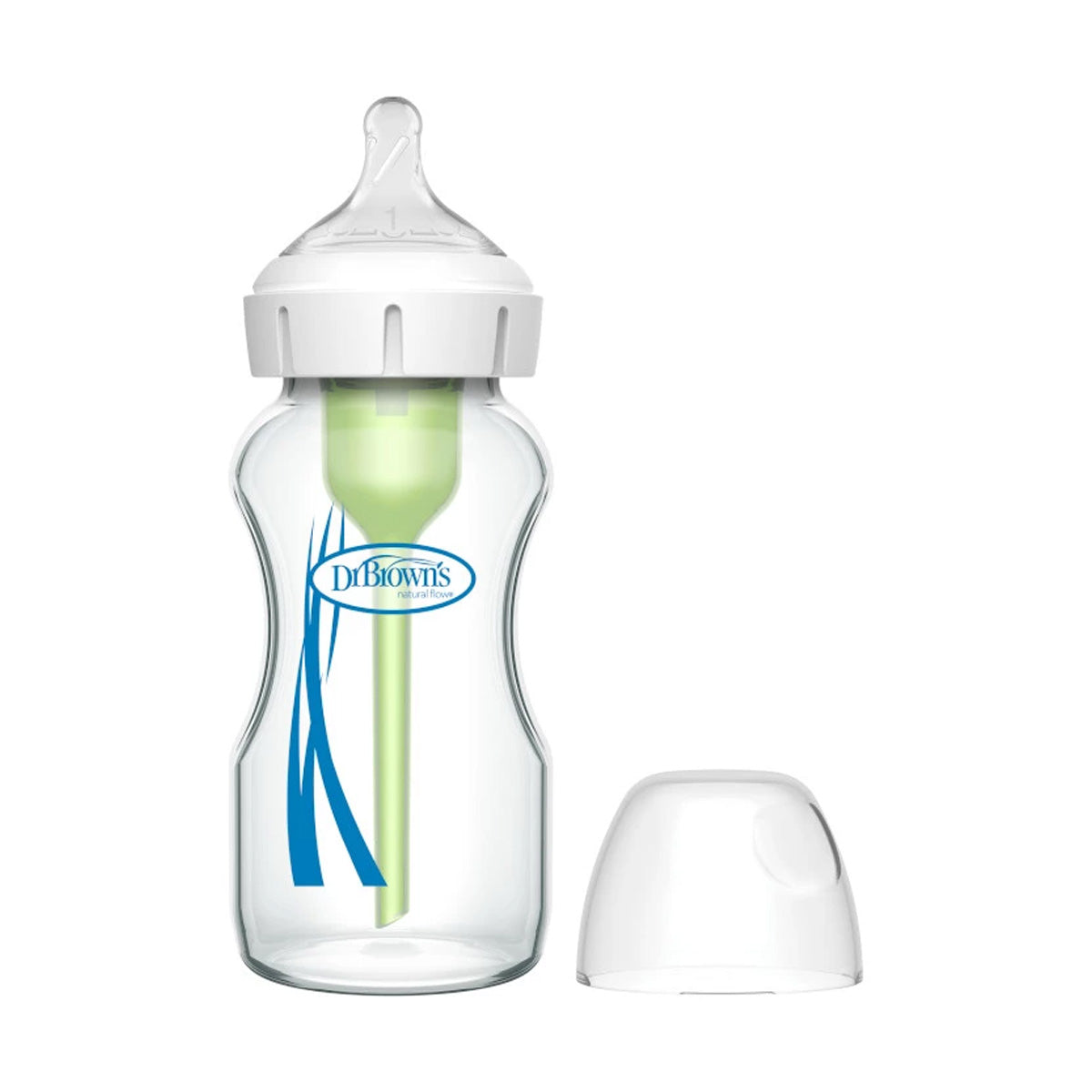 Dr. Brown's Glass Wide-Neck Options+ Bottle 9 oz / 270 ml 1-pack