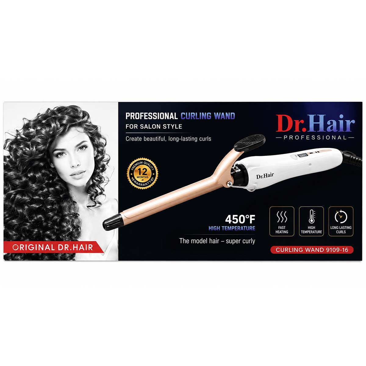 Dr.Hair - Curling Wand 9109 - 16
