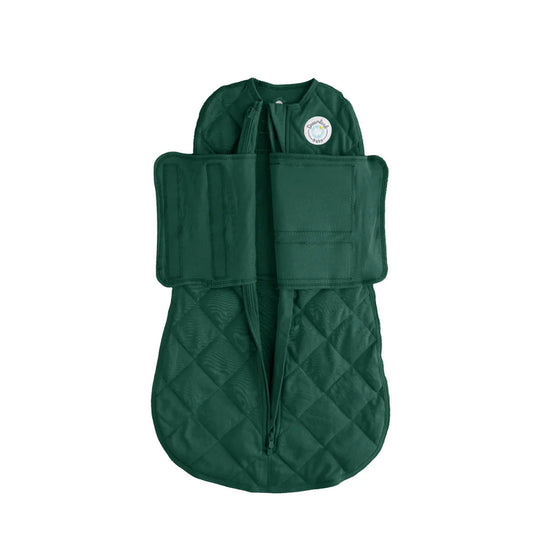 Dream Weighted Sleep Swaddle, Forest Green, 0-6 Months