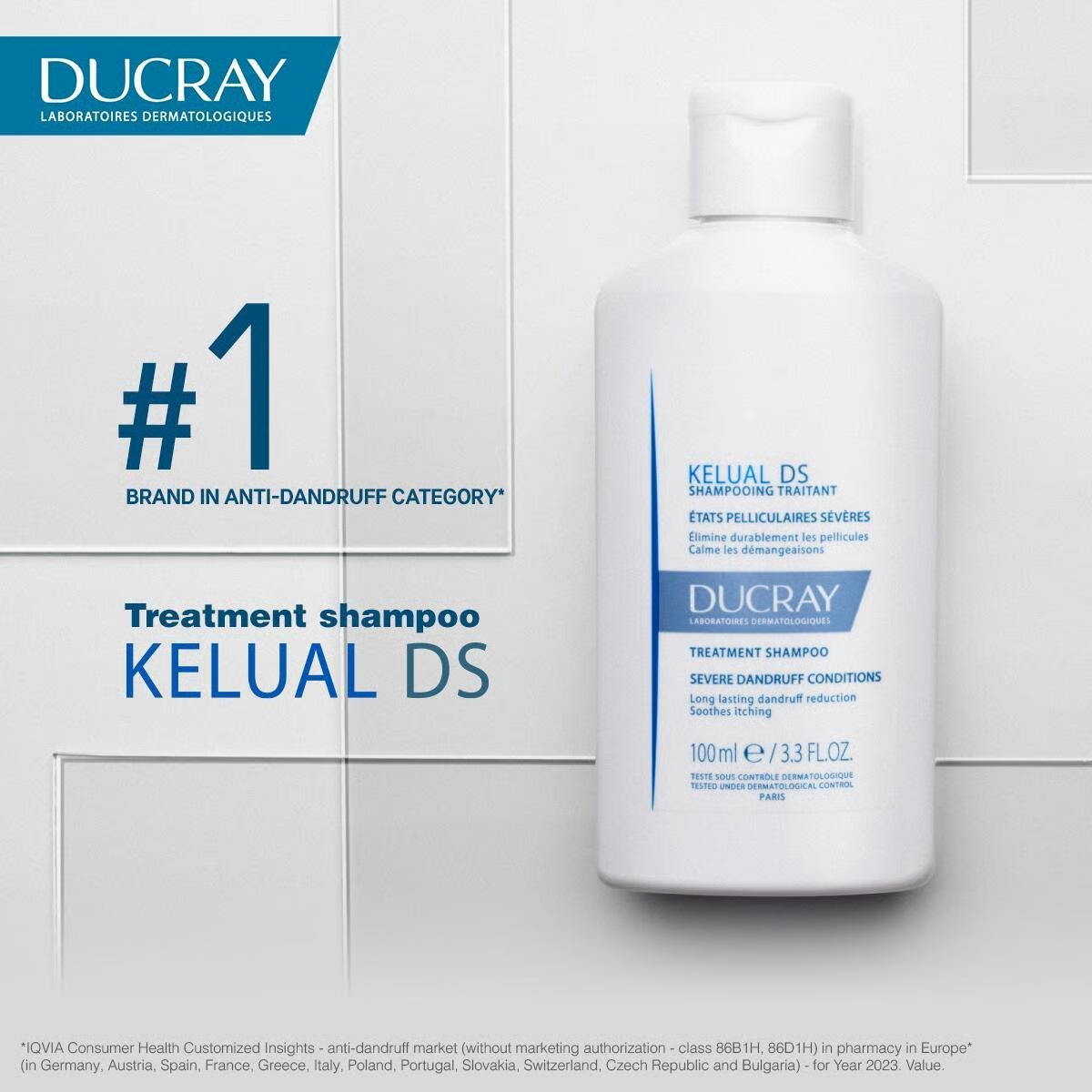 Ducray Kelual Ds Shampoo 100ml