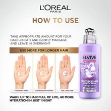Load image into Gallery viewer, Loreal Paris Elvive Hyaluron Moisture Leave In Cream 200ml