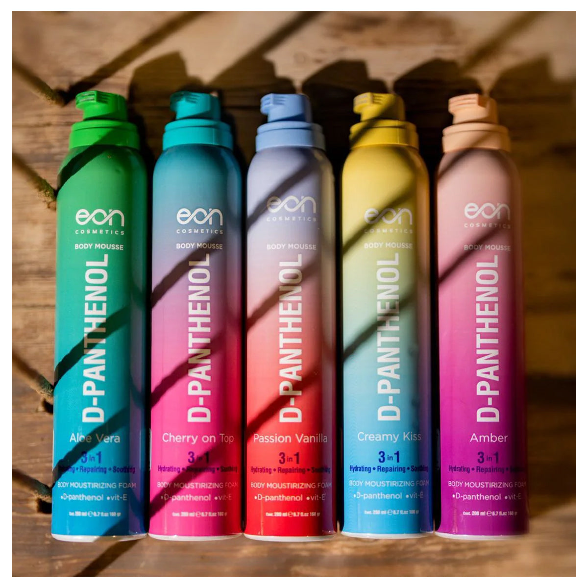 EON Body Mousse D-Panthenol Intensive Repair & Hydration for Sensitive Skin - Creamy Kiss 200ml