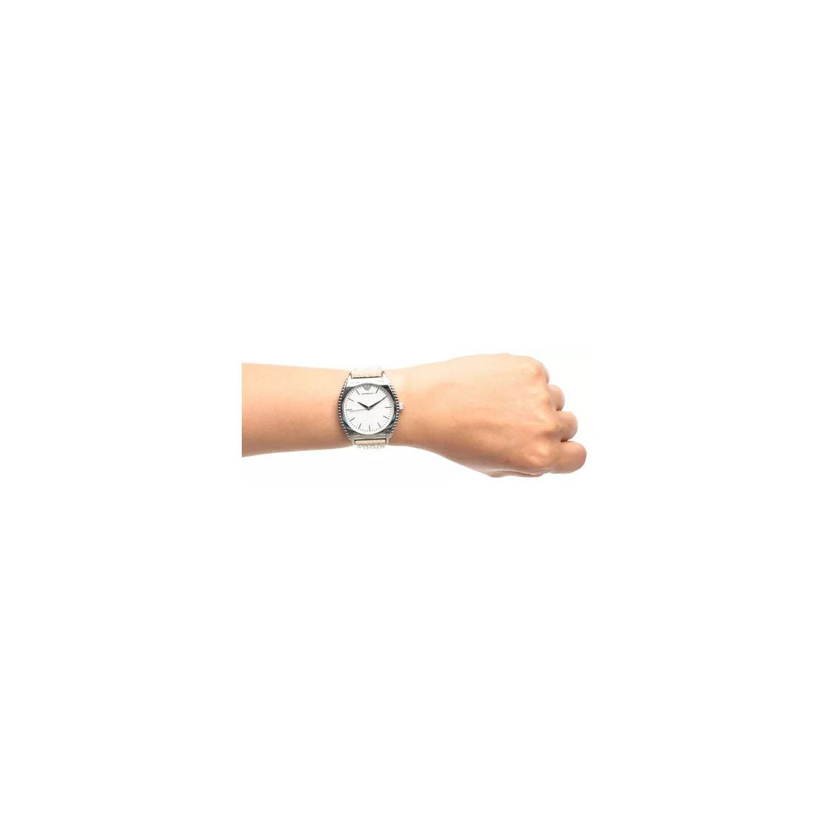 Emporio Armani AR0486 Women’s Watch 39 Mm Beige
