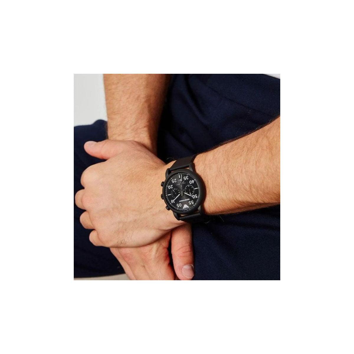 Emporio Armani AR11133 Men's Watch 46 Mm Black