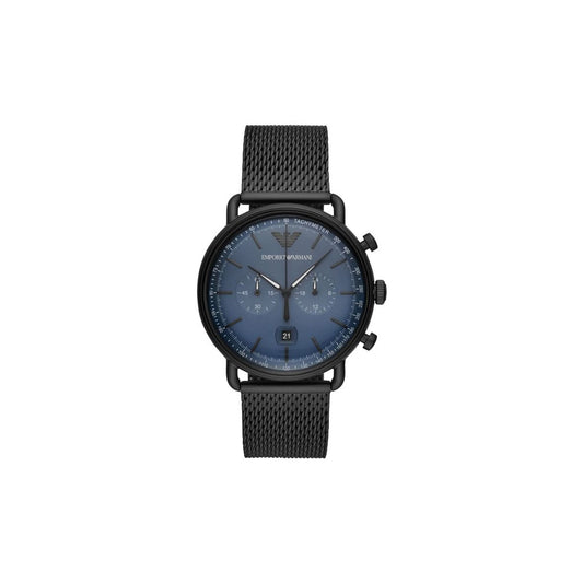 Emporio Armani AR11201 Men's Watch 43 Mm Blue