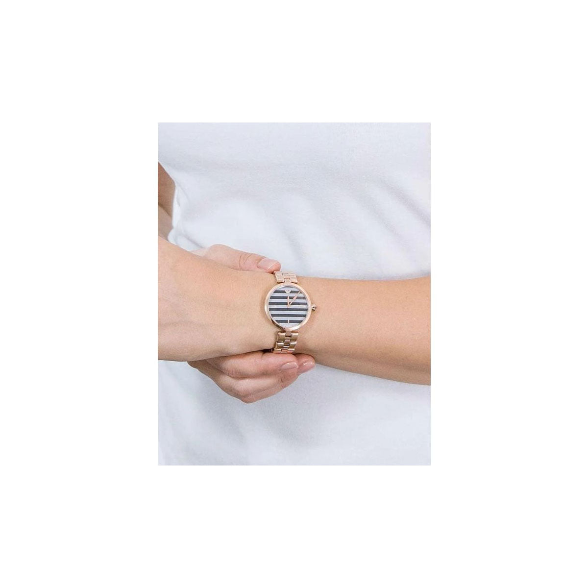 Emporio Armani AR11220 Women’s Watch 32 Mm Rose Gold