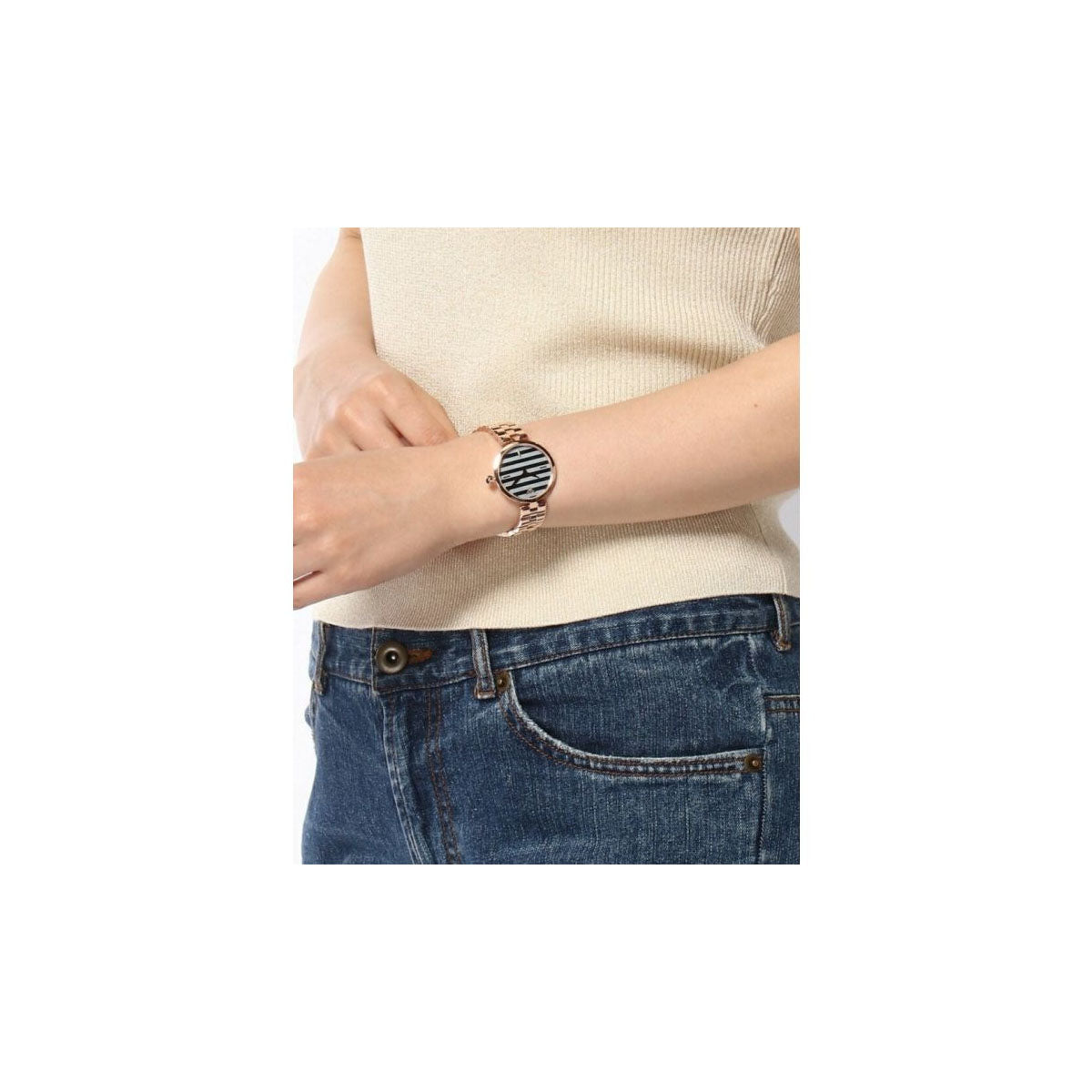 Emporio Armani AR11220 Women’s Watch 32 Mm Rose Gold