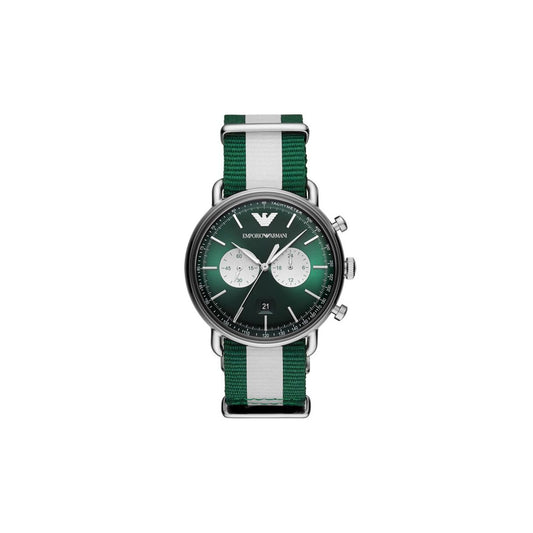 Emporio Armani AR11221 Men's Watch 43 Mm Green