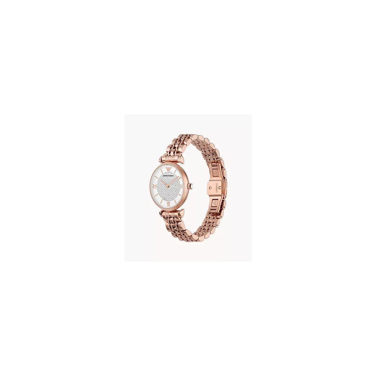 Emporio Armani AR11244 Women’s Watch 39 Mm Rose Gold