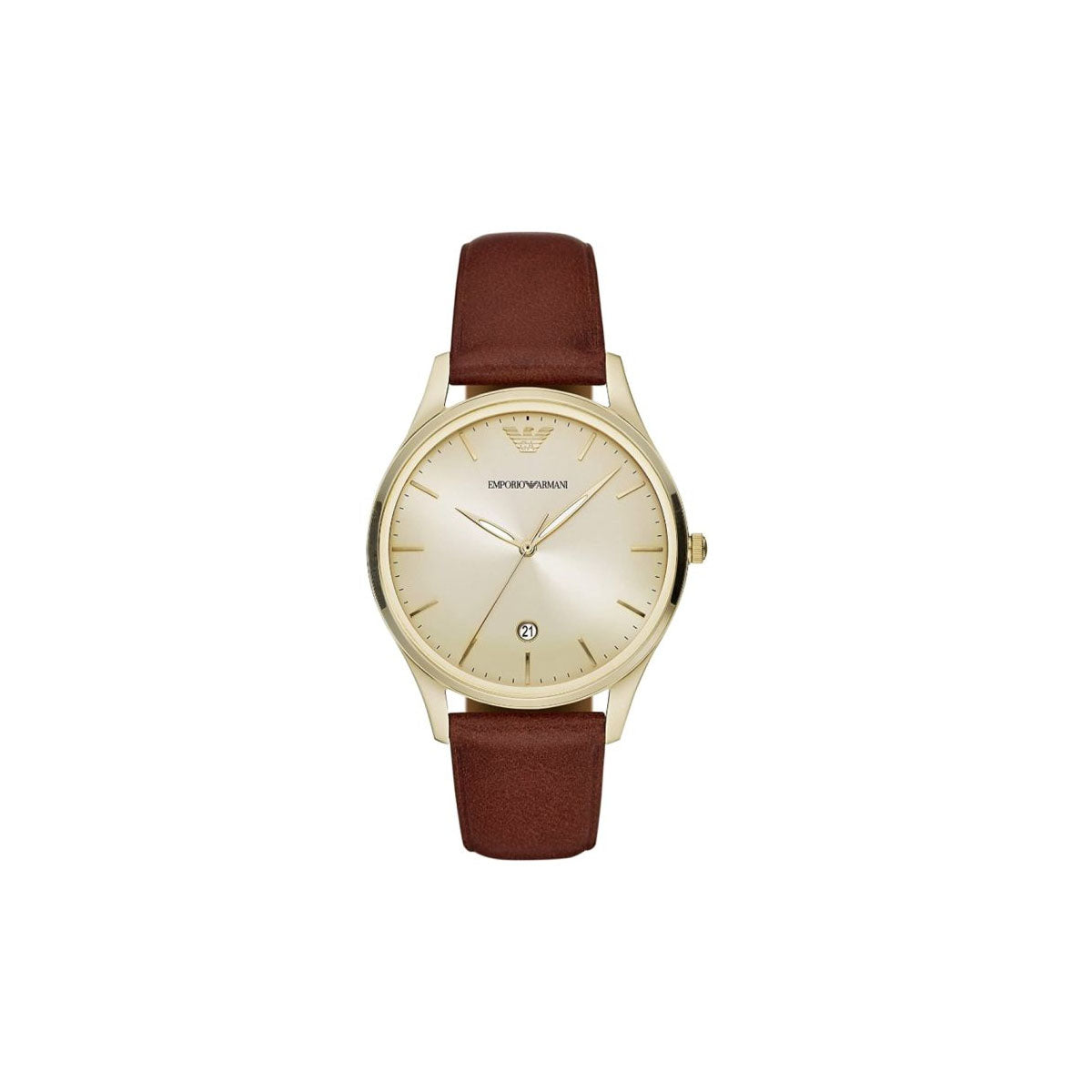 Emporio Armani AR11312 Men's Watch 41 Mm Brown