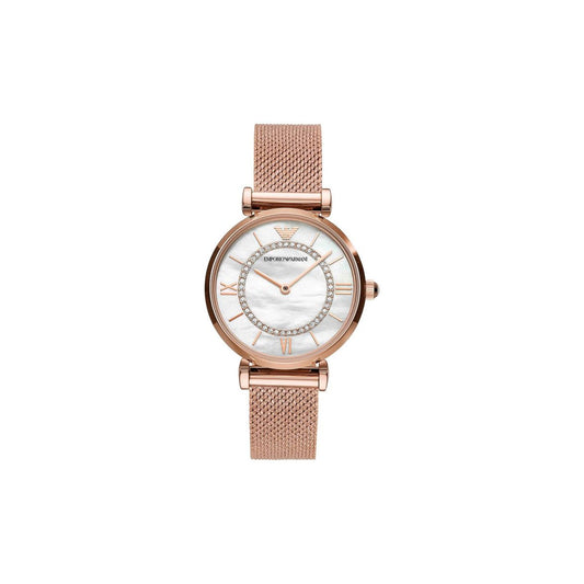 Emporio Armani AR11320 Women’s Watch 32 Mm Rose Gold