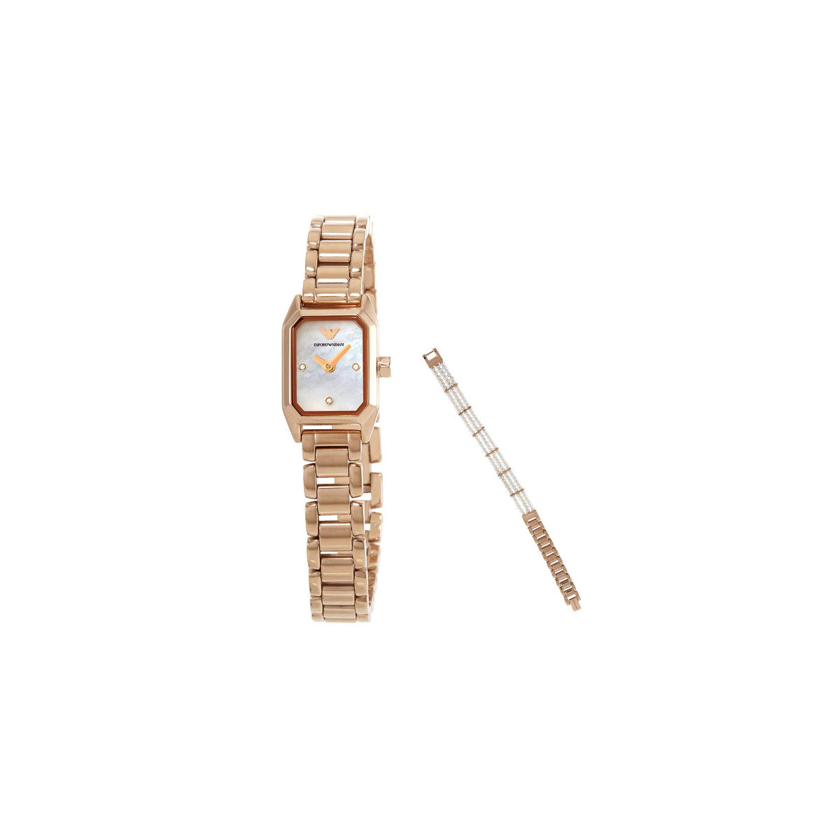 Emporio Armani AR11323 Women’s Watch 22 Mm Rose Gold