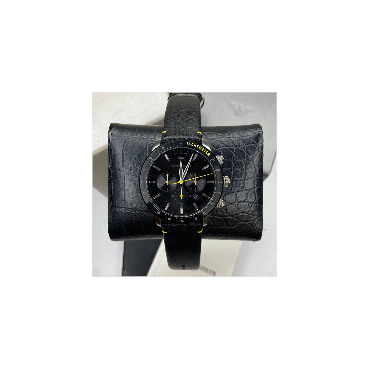 Emporio Armani AR11325 Men's Watch 43 Mm Black