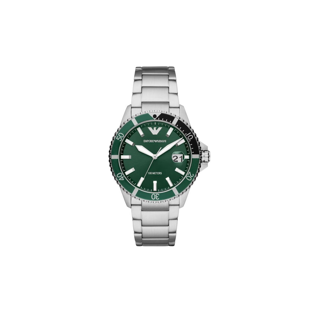 Emporio Armani AR11338 Men's Watch 42 Mm Silver