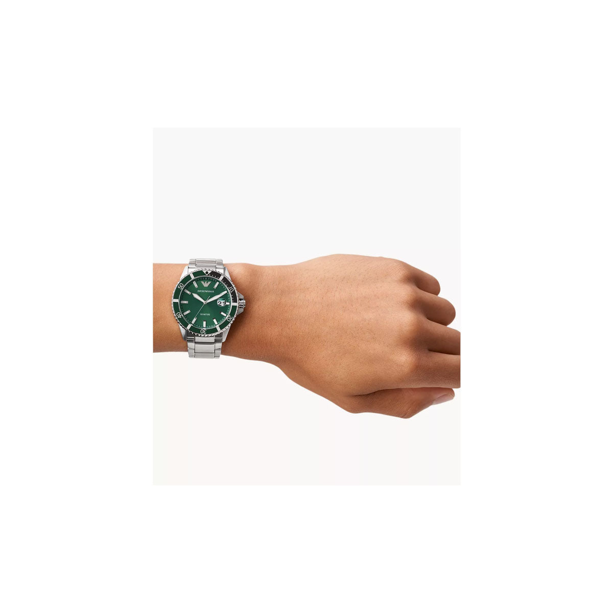 Emporio Armani AR11338 Men's Watch 42 Mm Silver