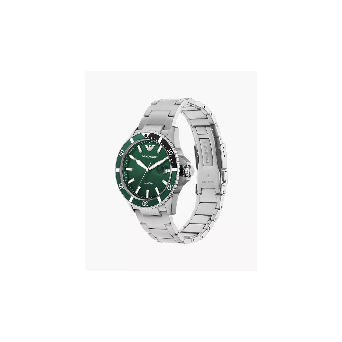 Emporio Armani AR11338 Men's Watch 42 Mm Silver