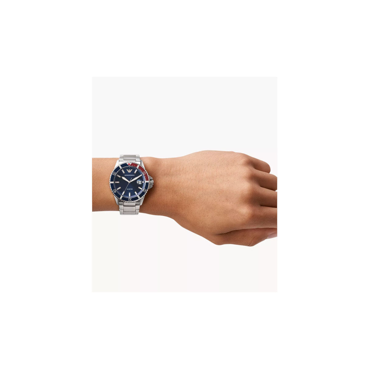 Emporio Armani AR11339 Men's Watch 42 Mm Silver