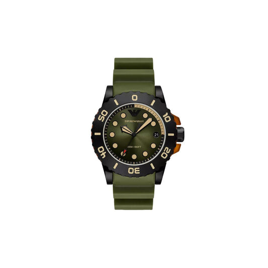 Emporio Armani AR11540 Men's Watch 46 Mm Green