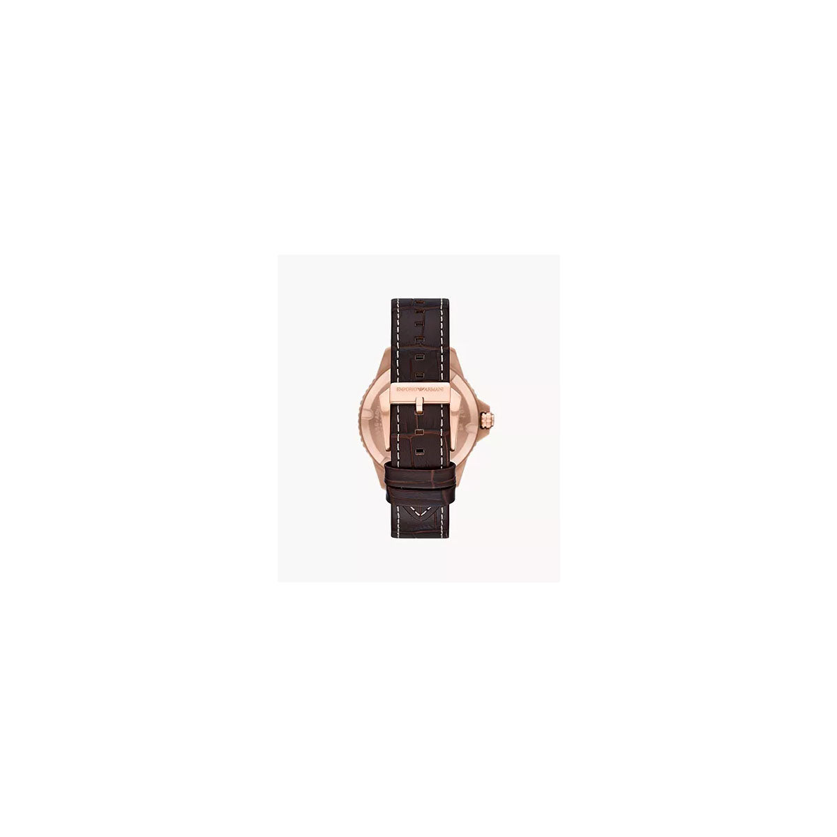 Emporio Armani AR11556 Men's Watch 42 Mm Brown