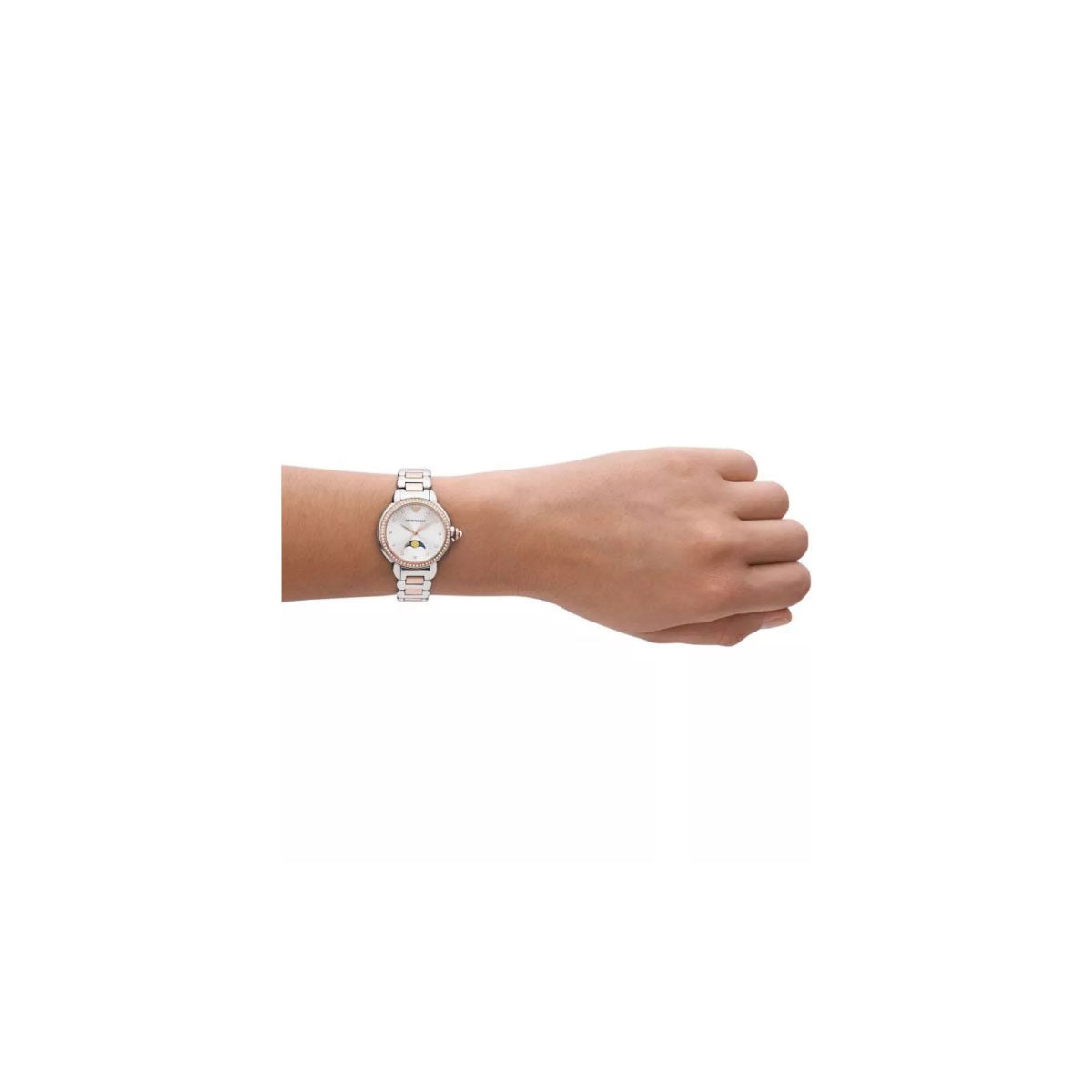 Emporio Armani AR11567 Women’s Watch 32 Mm Silver Gold