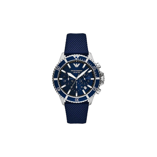 Emporio Armani AR11588 Men's Watch 43 Mm Blue