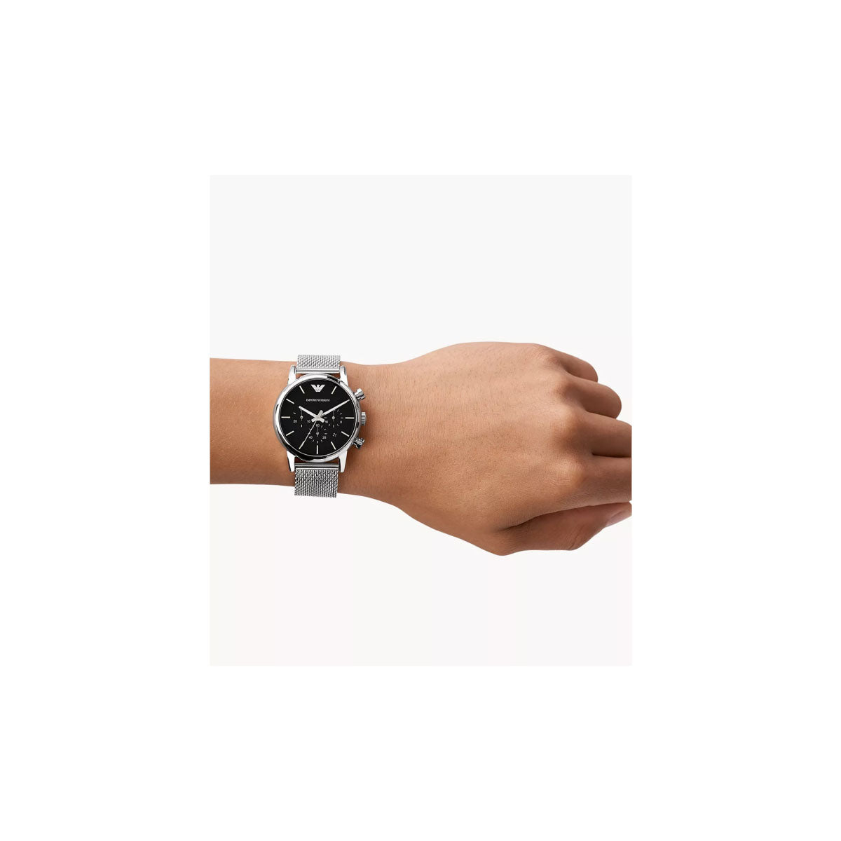 Emporio Armani AR1811 Men's Watch 41 Mm Silver