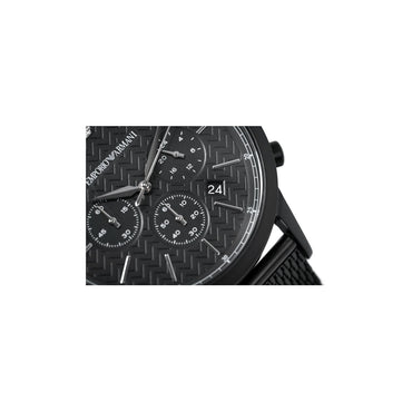 Emporio Armani AR2498 Men's Watch 43 Mm Black