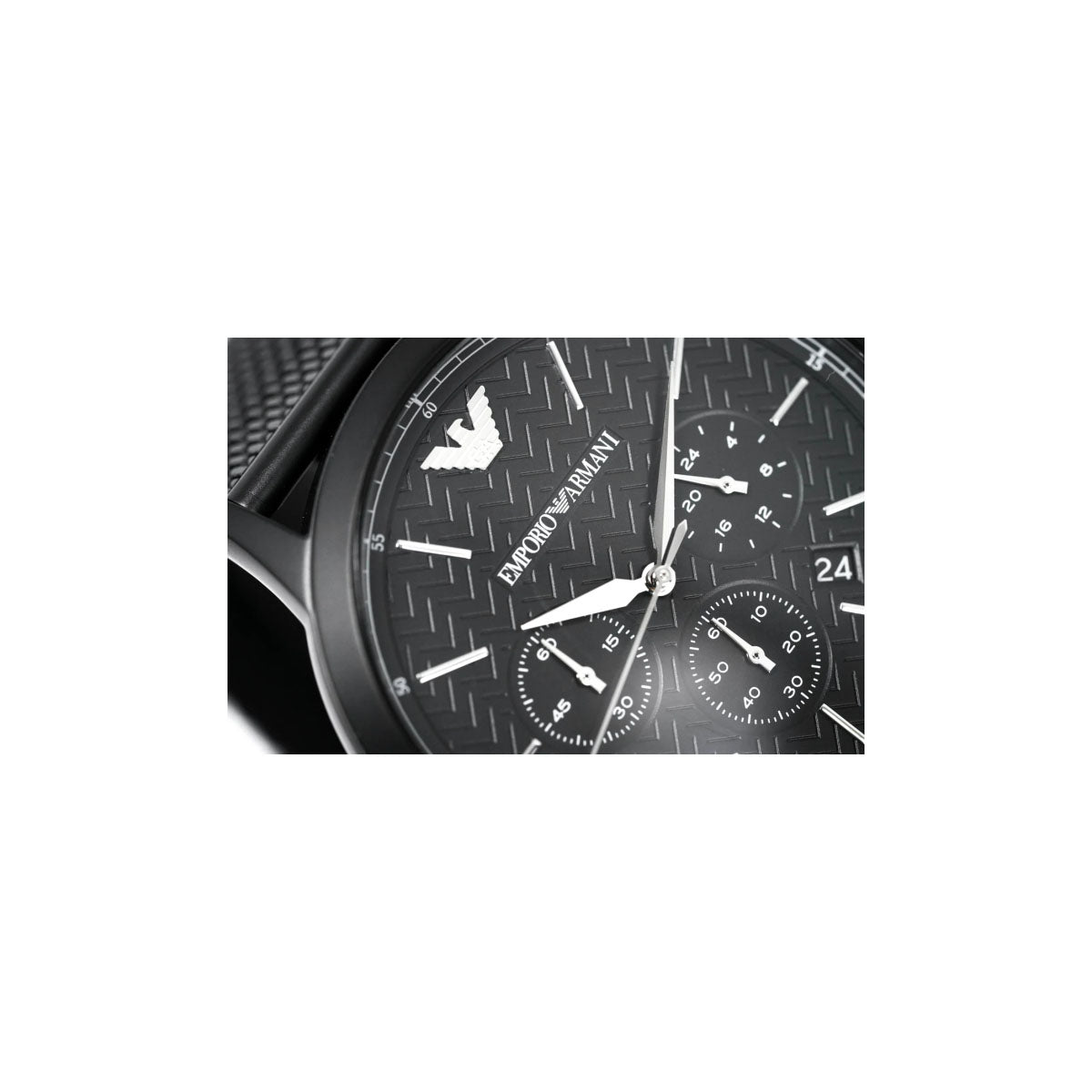 Emporio Armani AR2498 Men's Watch 43 Mm Black
