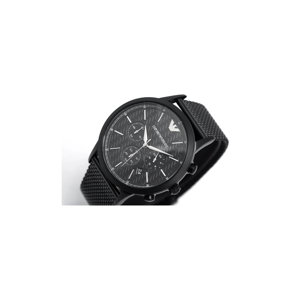 Emporio Armani AR2498 Men's Watch 43 Mm Black