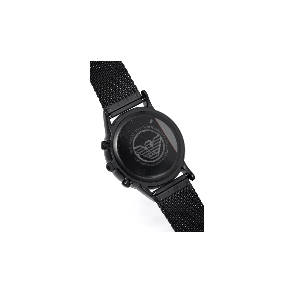 Emporio Armani AR2498 Men's Watch 43 Mm Black