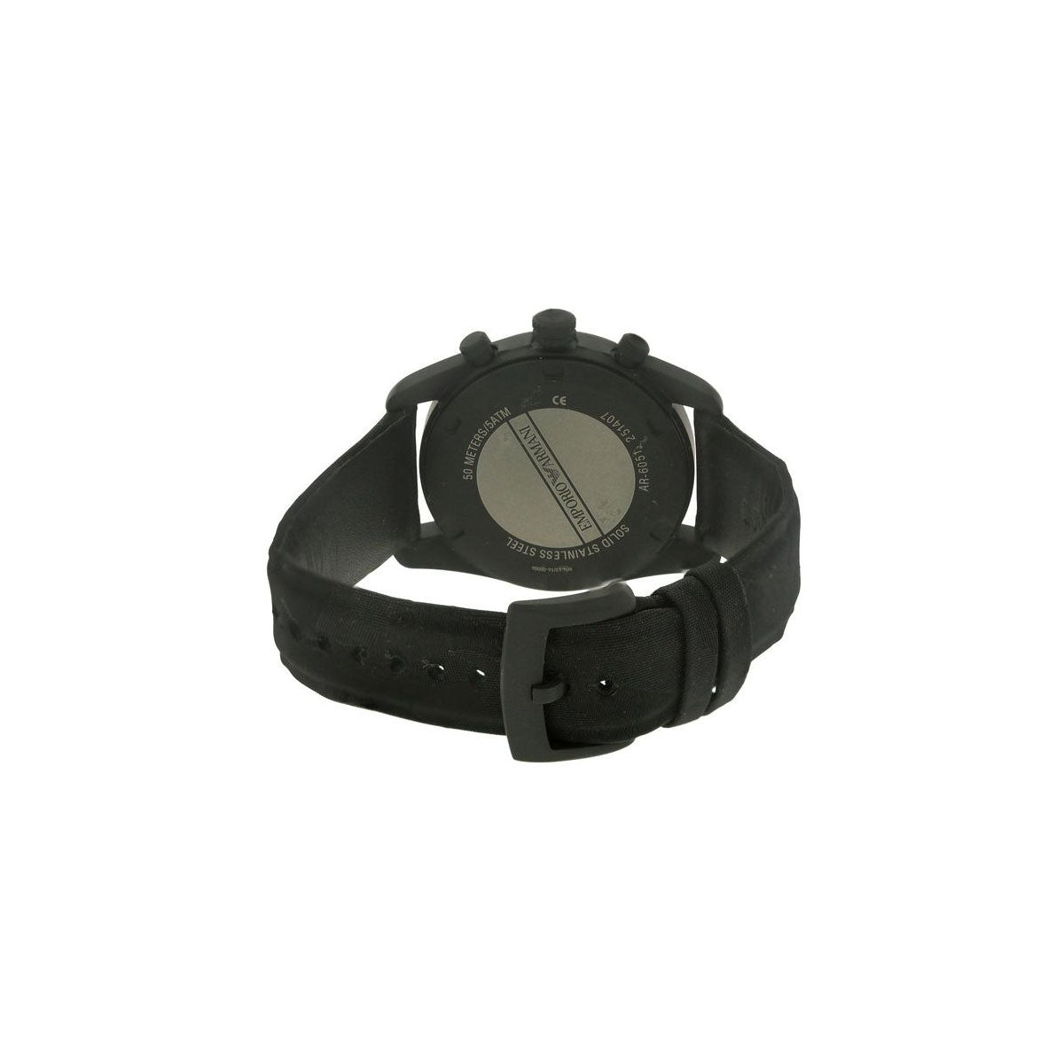 Emporio Armani AR6051 Men's Watch 43 Mm Black