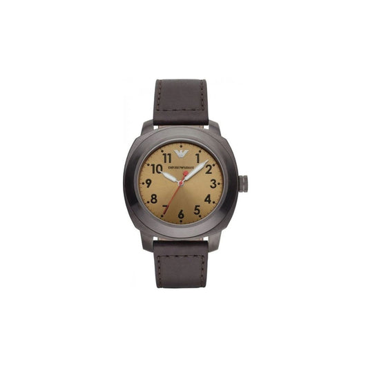 Emporio Armani AR6058 Men's Watch 46 Mm Brown