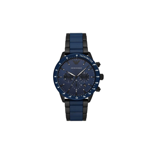 Emporio Armani AR70001 Men's Watch 43 Mm Blue