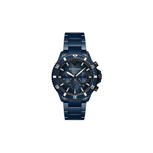 Emporio Armani AR70009 Men's Watch 43 Mm Blue
