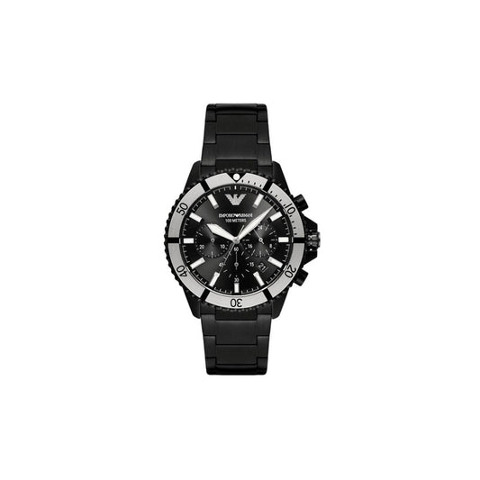 Emporio Armani AR80050 Men's Watch 43 Mm Black