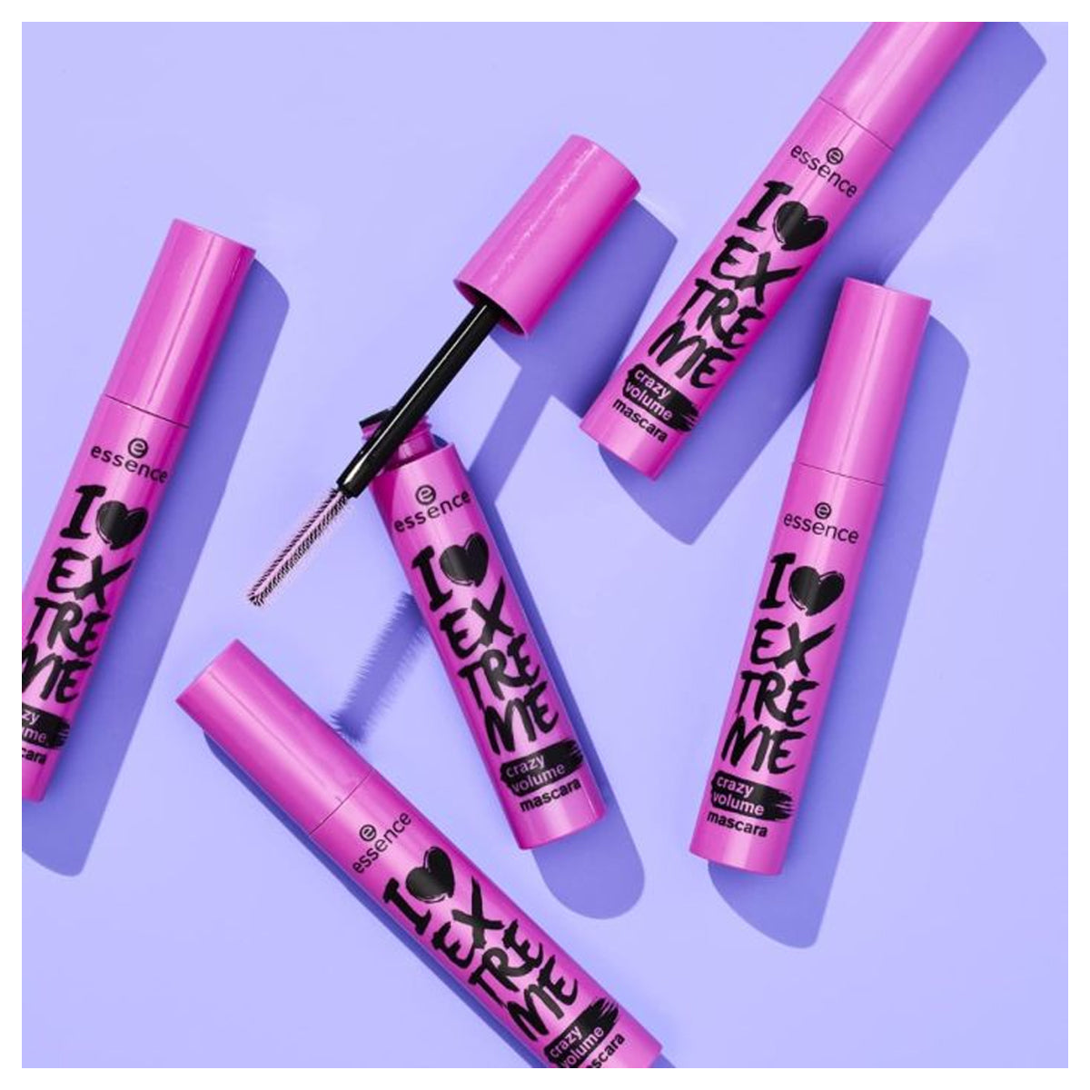 Essence I Love Extreme Crazy Volume Mascara + Free Eyelash Brush