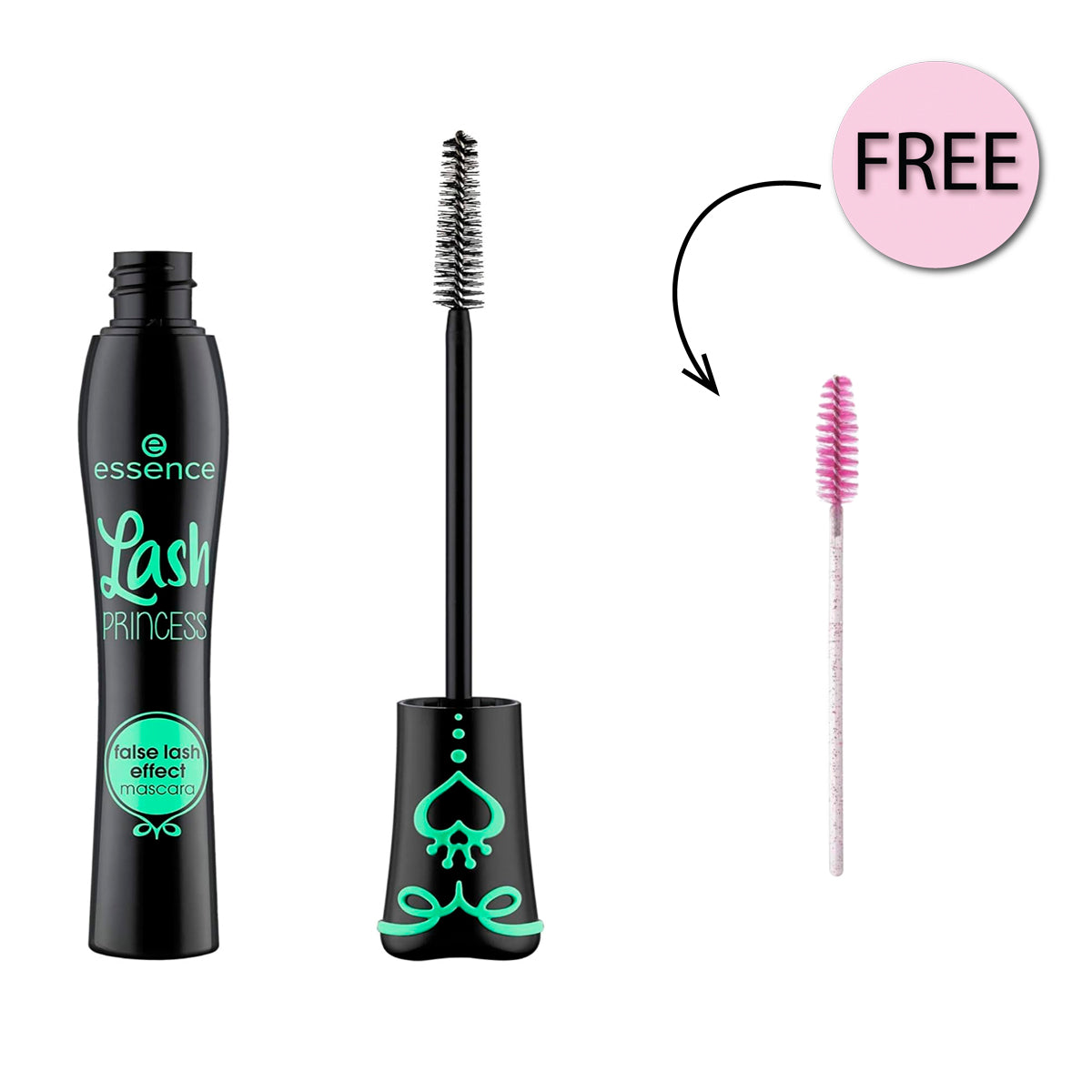 Essence Lash Princess False Lash Effect Mascara + Free Eyelash Brush