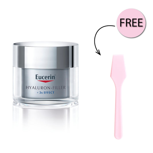Eucerin Hyaluron-filler Night Care 50ml + Free Spatula