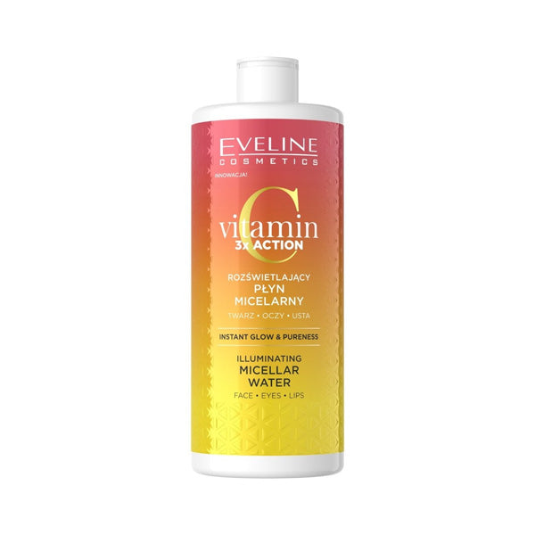 Eveline Vitamin C 3x Action Illuminating Micellar Water 500ml Beauty Box