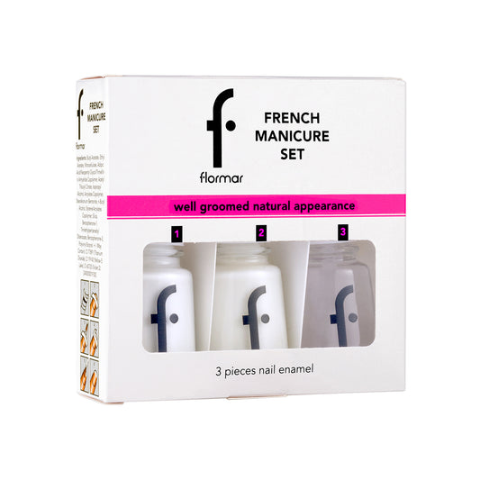 Flormar 3-Pieces French Manicure Set 319