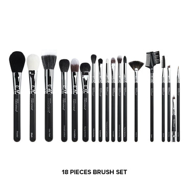 Forever52 Academic 18 Pieces Brush Kit